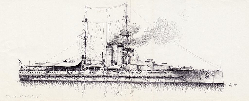 68-Panzerschiff 'Viribus Unitis' - 1912
